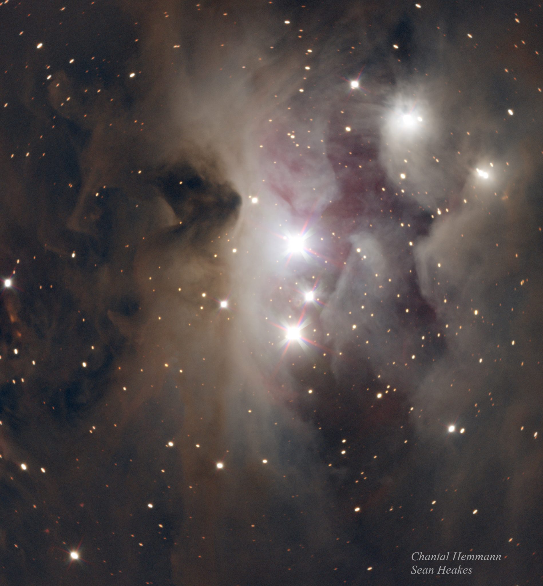 Running Man Nebula - Thunderbird South